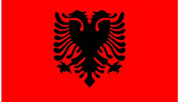 ALBANIA-NAKLEJKA-SAMOPRZYLEPNA-FLAGA-ALBANII ALBANIA-NAKLEJKA-SAMOPRZYLEPNA-FLAGA-ALBANII